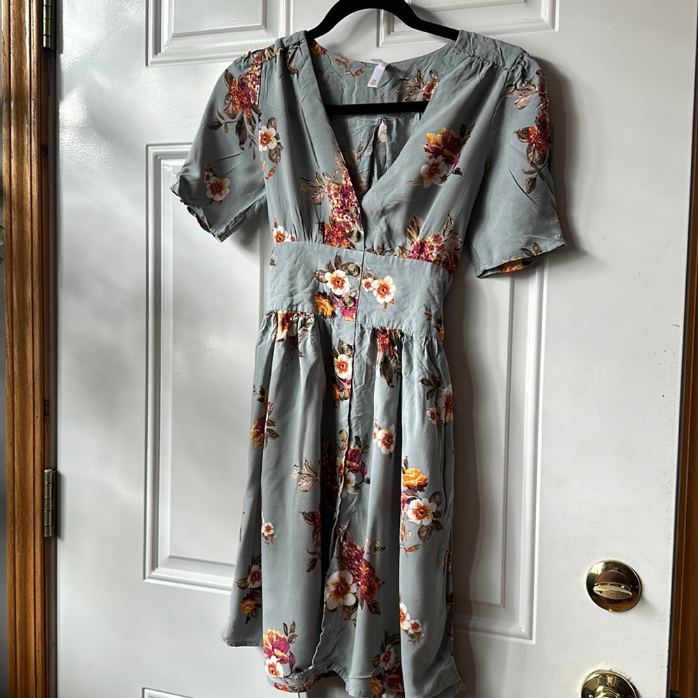 Xhiliration dress with pockets. Size XS.